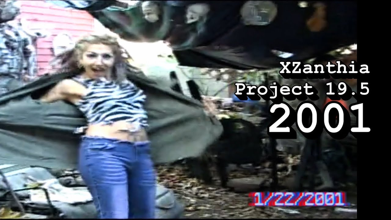 Archive VHS still of XZanthia in 2001, Denver era